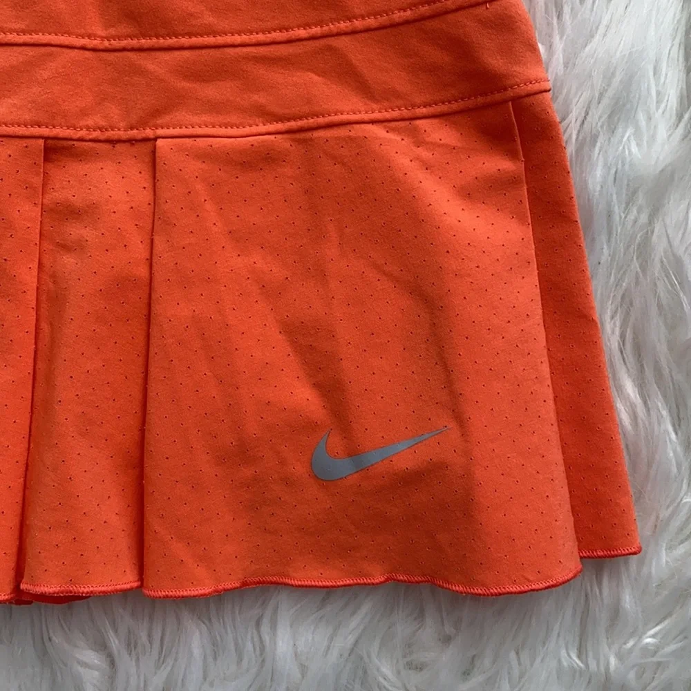 Nike | Orange Tennis Skirt